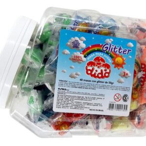 DIDO GLITTER POTE 40 UNIDADES COL SURT