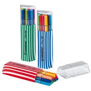 Marcador Stabilo Pen 68 ESTUCHE x 20 ZEBRA