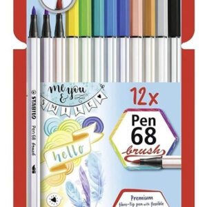 Marcador Stabilo Pen 68 ESTUCHE x 12 CARTON