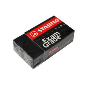 Goma Stabilo exam grade negra
