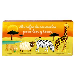 Mi cofre de animales para leer y tocar