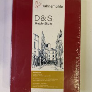 D&S A5 RED Sketch Book 140g