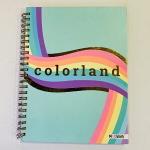 Cuaderno MOOVING A4 Tapa dura 120 hjs. Golden Rainbow