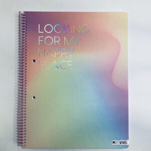 Cuaderno MOOVING Universitario Rayado Pastel