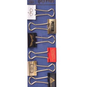 Binder Clips MOOVING 25mm x6 - MAW HARRY POTTER