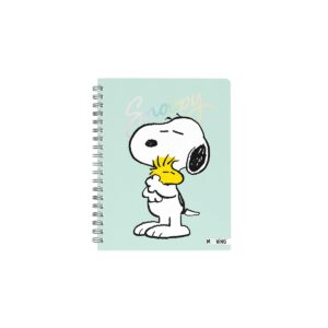 Cuaderno MOOVING 16x21 espiral Tapa Dura 80 hjs. Snoopy