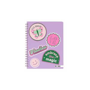 Cuaderno MOOVING 16x21 espiral Tapa Dura 80 hjs. Pink