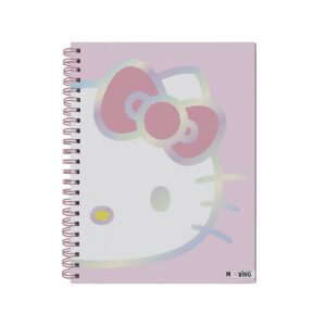 Cuaderno MOOVING A4 Tapa dura 96 hjs. Hello Kitty