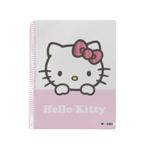 Cuaderno MOOVING Universitario rayado Hello Kitty