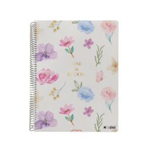 Cuaderno MOOVING Universitario Cuadriculado Garden