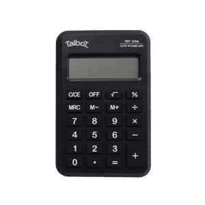 Calculadora TALBOT PORTATIL 8 Digitos DC-210 - Negra