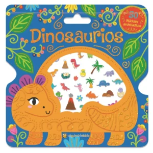 Dinosaurios - 50 stickers acolchaditos