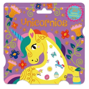 Unicornios - 50 stickers acolchaditos