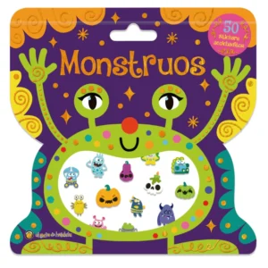 Monstruos - 50 stickers acolchaditos