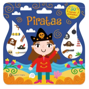Piratas - 50 stickers acolchaditos